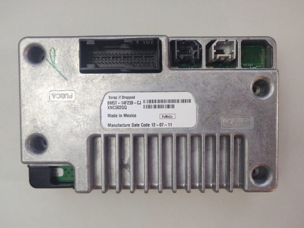 Back Side of Ford Sync 2 APIM Module