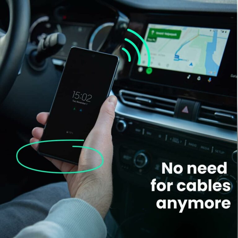 AAWireless Wireless Android Auto/Apple CarPlay Adapter - NaviUpgrade